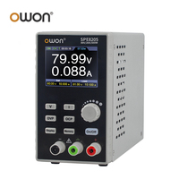 OWON SPE8205 SPE8105 Programmable DC Power Supply, 80V 10/20A 500W Portable Laboratory Power Supply List Waveform Editing Output