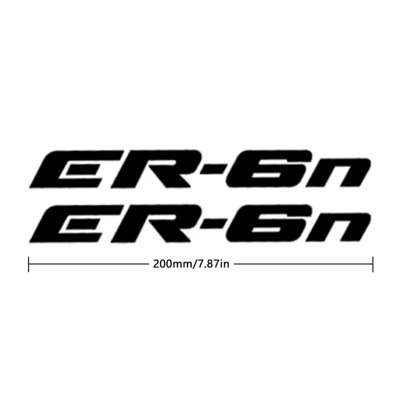 สติกเกอร์มอเตอร์ไซค์รูปลอกกันน้ำอุปกรณ์ er6n 2006สำหรับ Kawasaki ER-6n 2007-2017 2009 2010 2011 2012 2013 2014 2015 2016