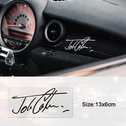 Pegatina para Mini Cooper JCW, accesorios de decoración para mini cooper f56, R55, R56, R60, R61, F54, F55, F56, F60 Countryman