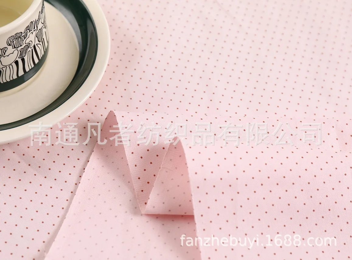 160x50 سنتيمتر القطن الخالص حك قماش مطبوع 1 مللي متر النقاط الصغيرة النسيج ، لنشاط رياض الأطفال الديكور صور الدعائم الخياطة القماش