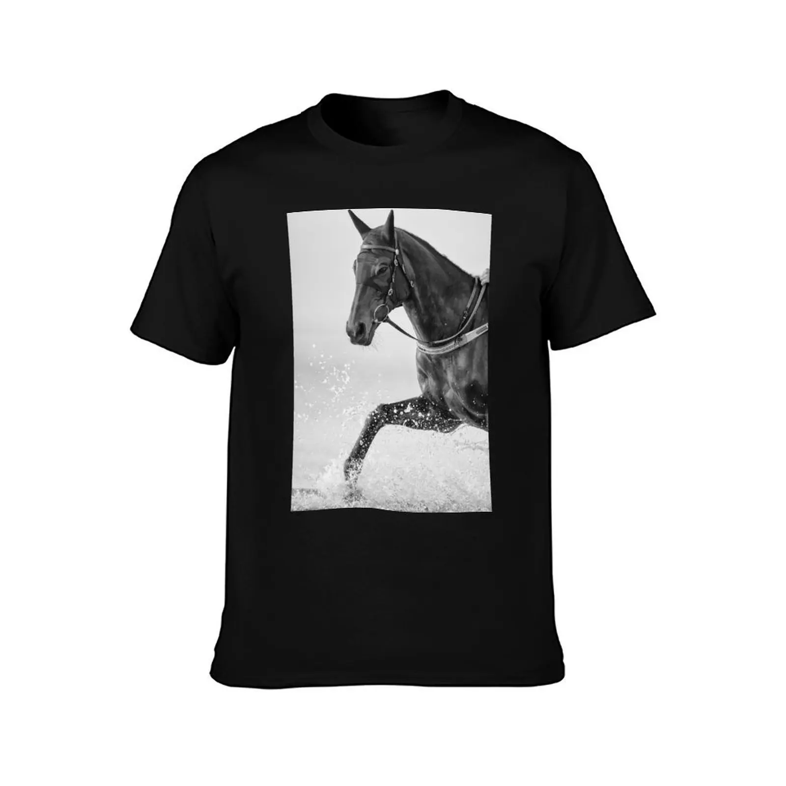 Winx - Racehorse - Splash T-Shirt Casual All Match Short Sleeve T-Shirt
