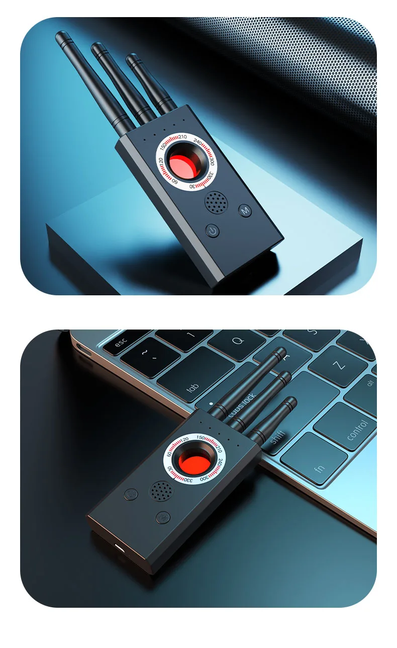 T16 Signal Detector Anti-Camera Anti-Eavesdropping GPS Scanning Detector Anti-Positioning Tracking Camera Detector