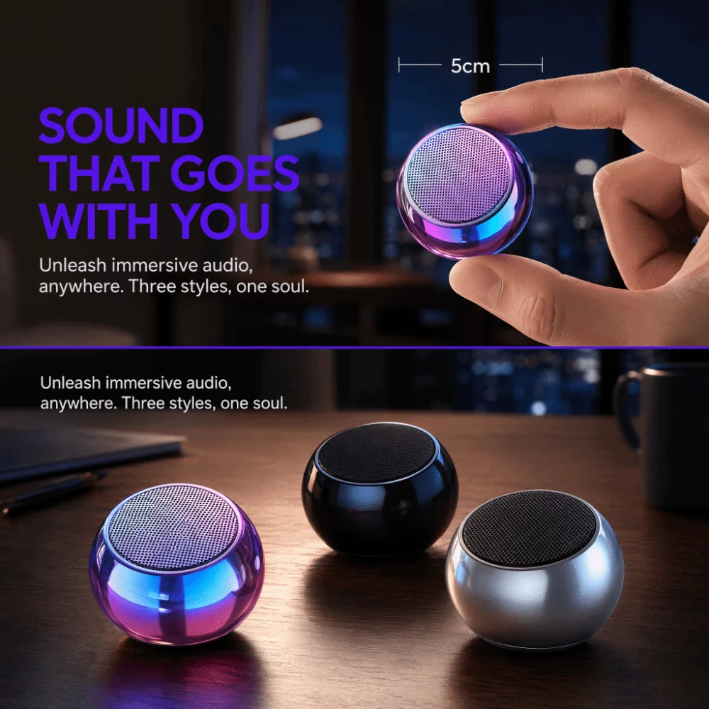 New Metal Portable Bluetooth S - Smart Home Speaker review and price