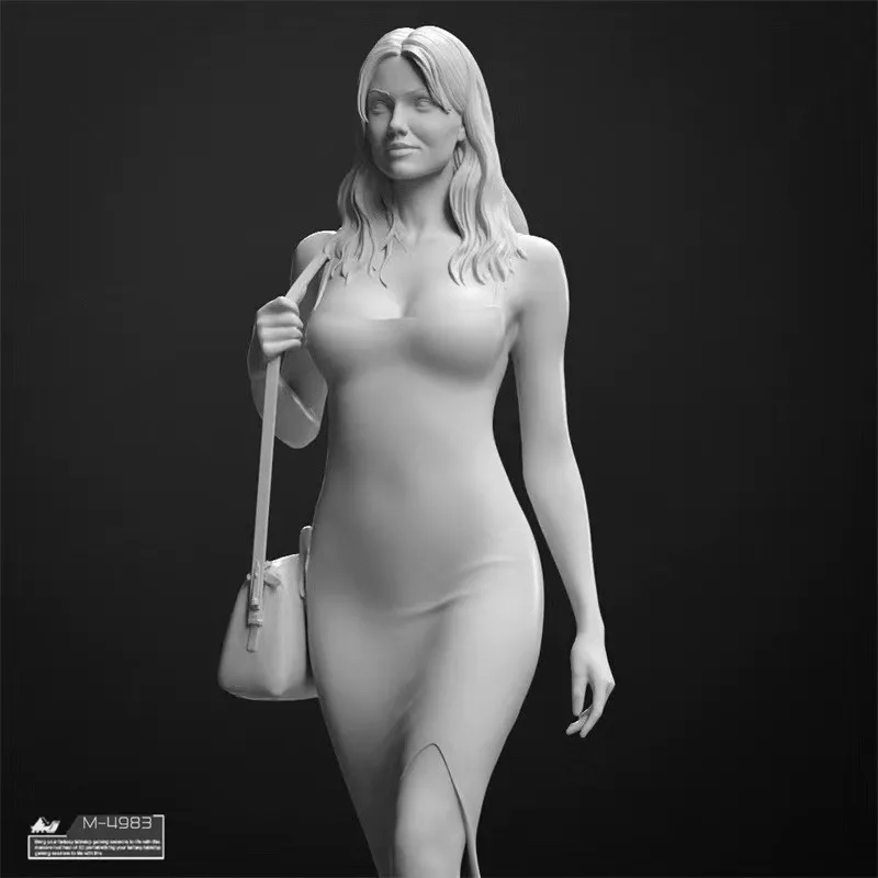 1/24 Scale Resin Figure Assembled Model Kit Female Model Cameron Diaz Hobby Miniature Toy Unassembled Unpainted 3D printing