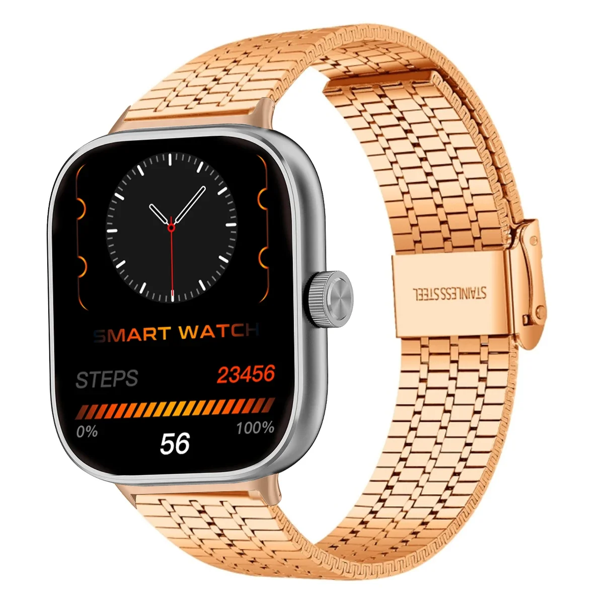 Edelstahlarmband für Redmi Watch 6 5 4 Metall-Ersatzarmband für Xiaomi MiBand 10/9/8 Pro Correa Band – Detail 4