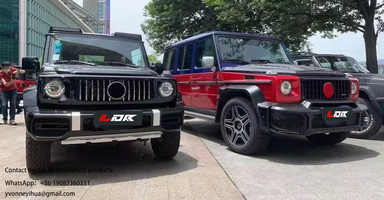 Factory Outlet Sale with Suzuki Jimny Change To G63 Style Body Kit Front and Rear Bumper Grille Facelift Accessories Headlight