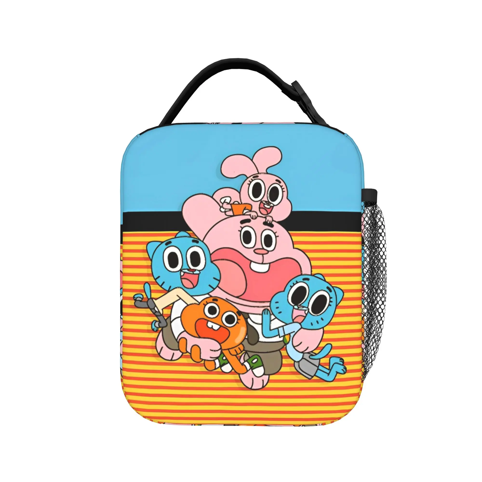 Gumballs  Video Game Insulated Lunch Bag Leakproof  Reusable Thermal Bag Lunch Box Tote Office  Outdoor Food Handbags
