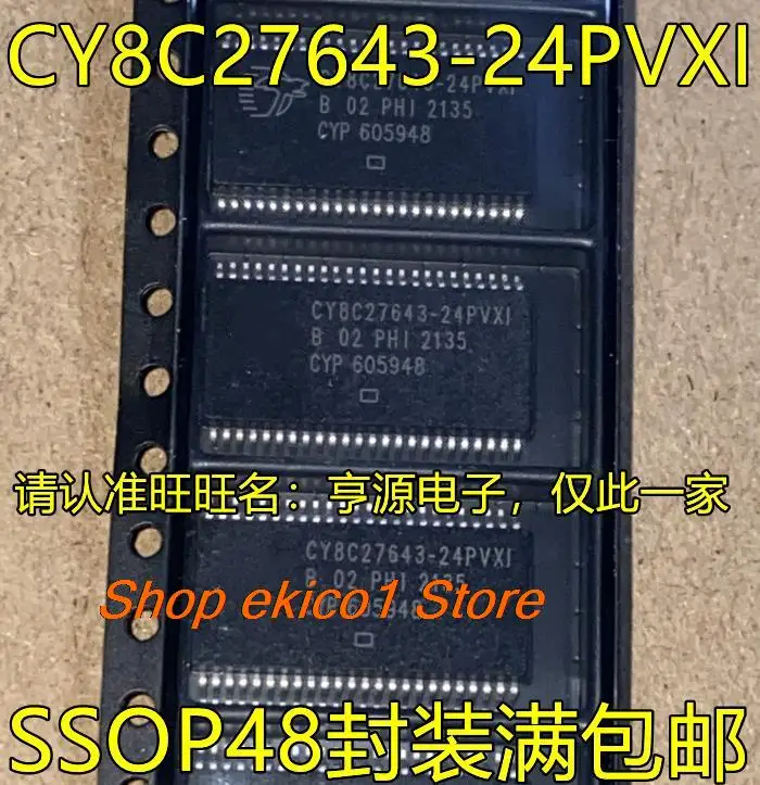 

Original stock CY8C27643-24PVXI SSOP48 IC MCU