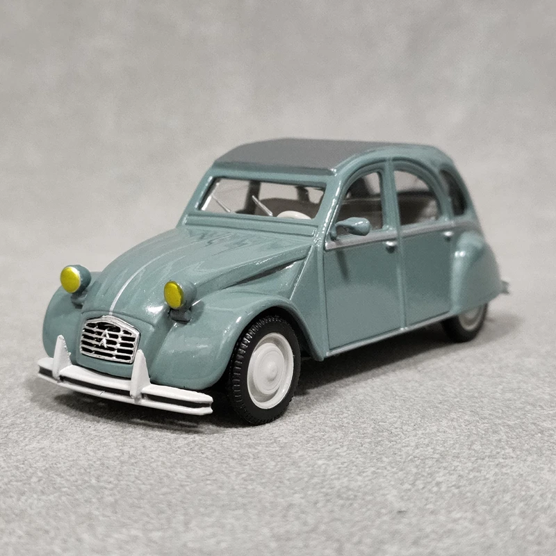 

1/43 New Arrival Special Price Diecast Metal French Vintage Retro 2CV Classic Car Model Furniture Display Collection Toys