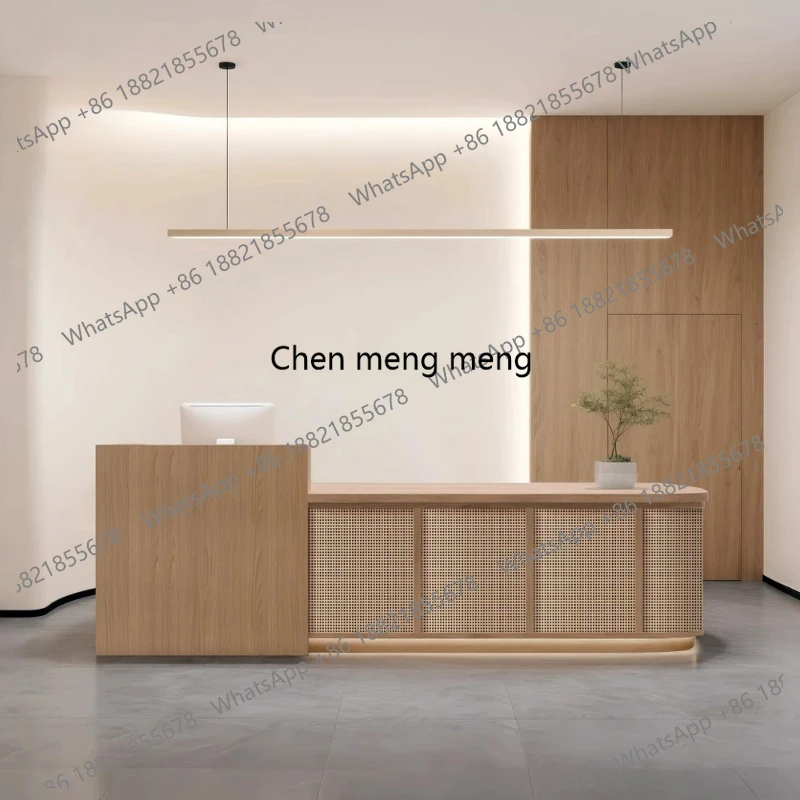 Elegant Modern Reception Desks Stands Welcome Salon Display Reception Desks Checkout Service Recepciones Para Negocio Furniture