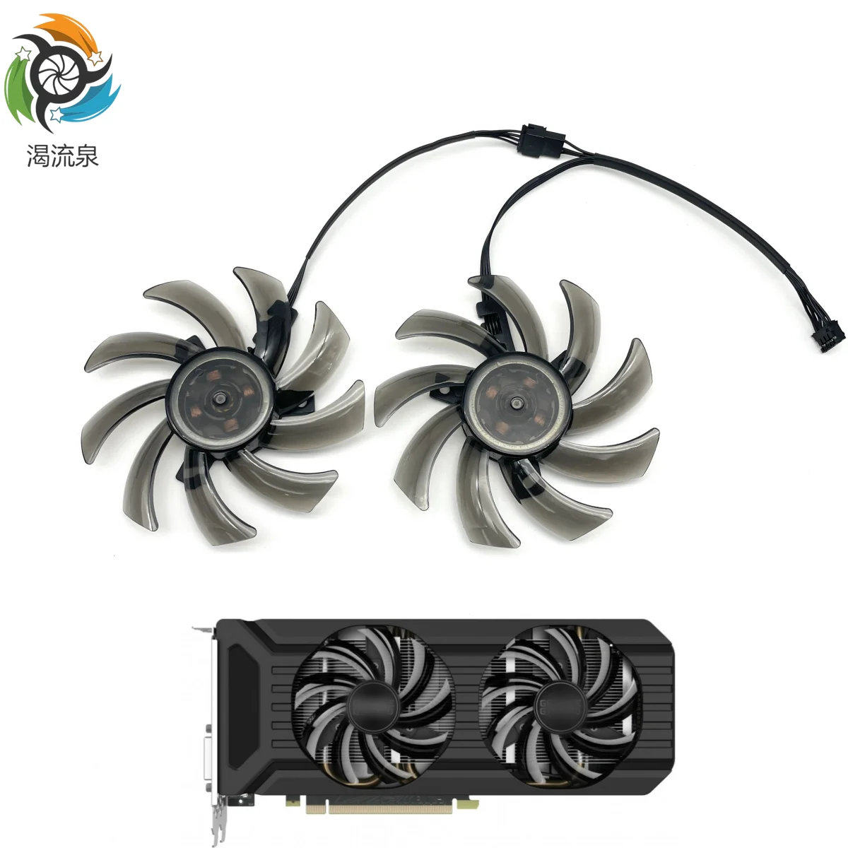 New 85mm GA91S2U GA91S2H FDC10H12S9-C P106-100 Cooling Fan For Palit GeForce GTX1060 GTX1080 GTX1070 8G Dual Graphics Card Fan