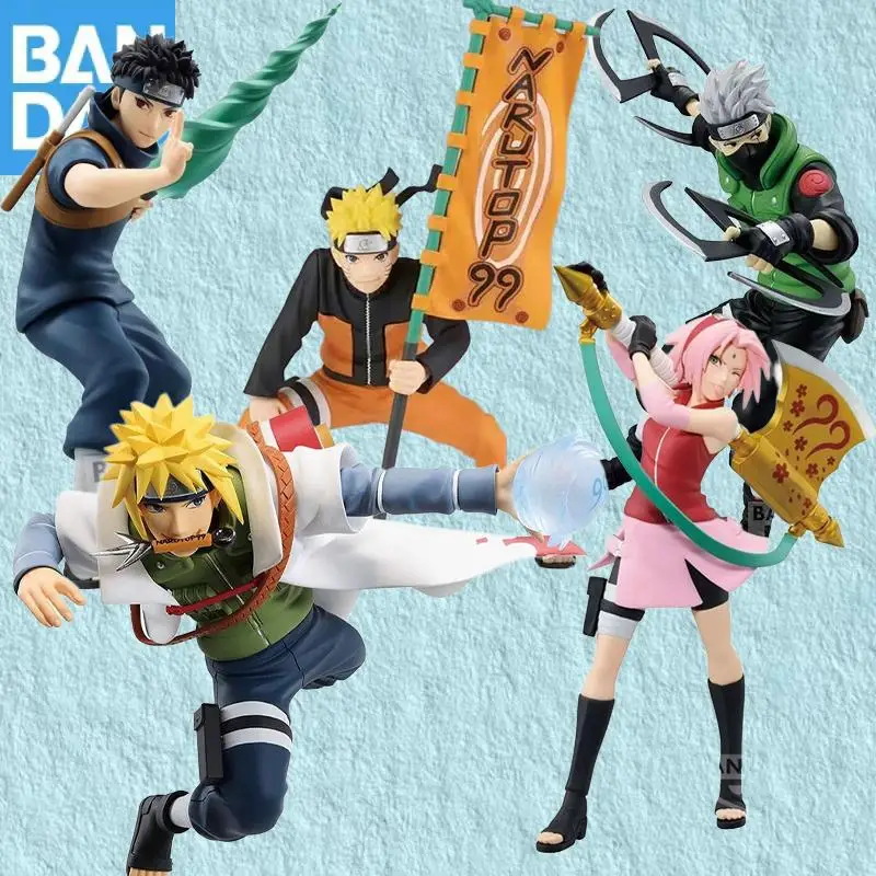 

Bandai Namco Banpresto Naruto Collection Namikaze Minato Naru Top 99 Uchiha Itachi Haruno Sakura Аниме Фигурка Модель Игрушка в подарок