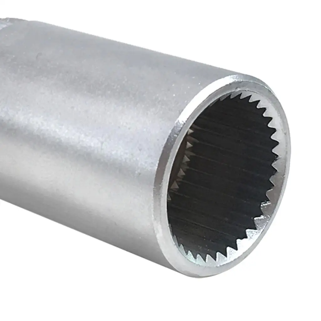 Silver Fuel Injection Pump Socket Steel 33 Point Spline Tool for Inline Diesel Engines