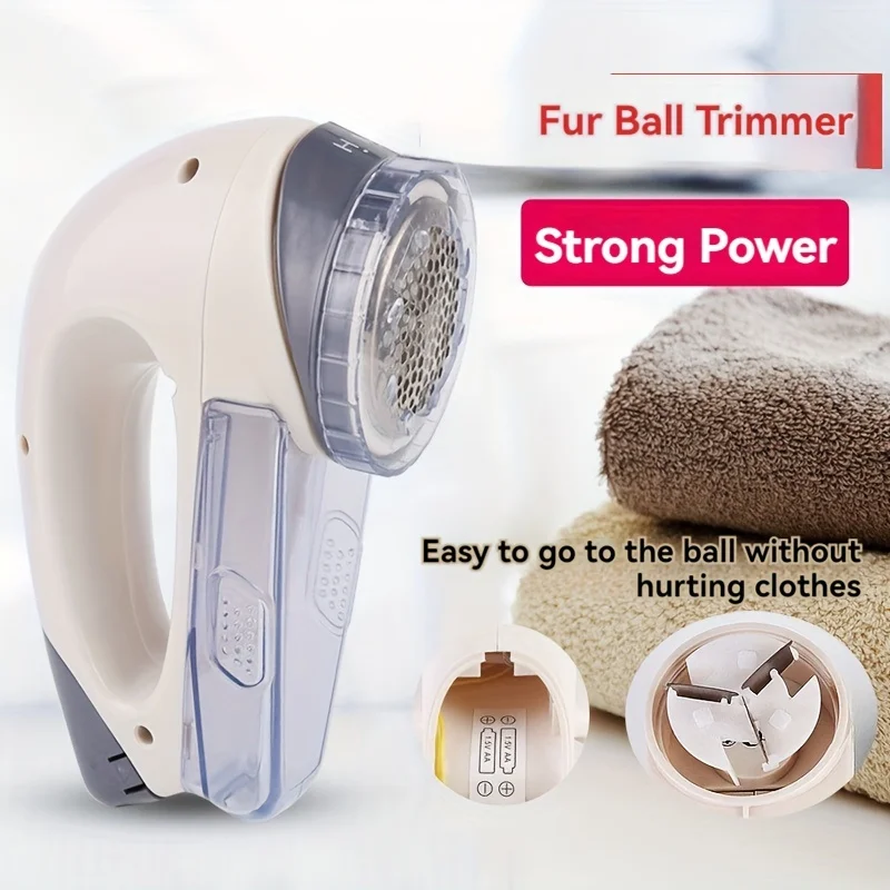 Fabric Shaver, Electric Lint Remover, Battery Operated Sweater Shaver, Power Lint Shaver, Fuzz Remover, Pilling Remover