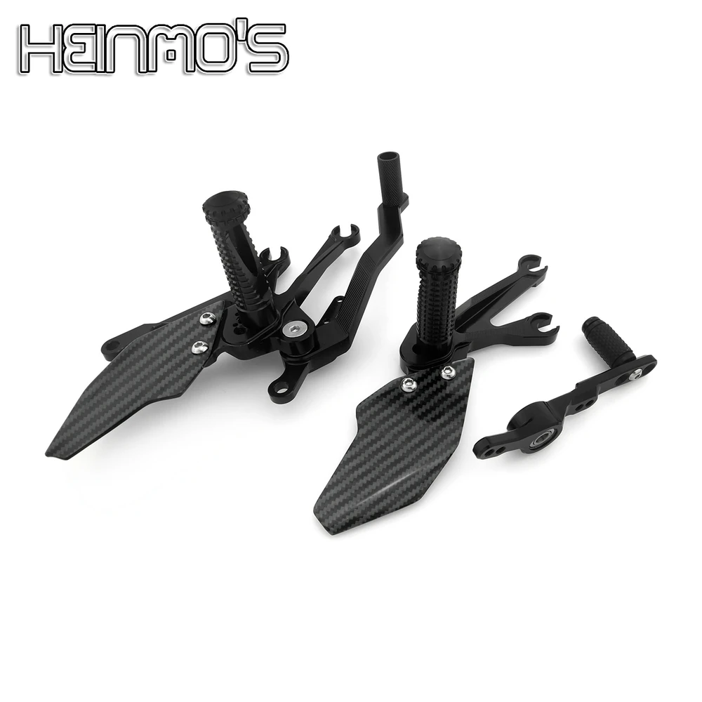 Foot Rest For Yamaha YZF R7 2023 2024 2025 Aluminum Rear Sets Foot Rest Pegs YZF-R7 Foot Pedal Peg With Logo Motorcycle Footrest