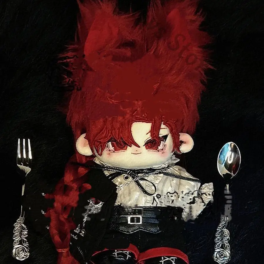 

Аниме Link Click Vein, плюшевая кукла для косплея, 20 см, хлопковая кукла, мультяшные куклы, манет, кукольные игрушки, голый ребенок, украшение в виде скелета, подарок