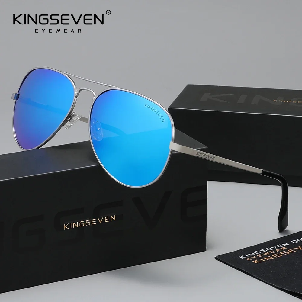 Oculos-de-sol-kingseven-pilot-para-homens-Oculos-polarizados-para-viagem-Oculos-classicos-uv400