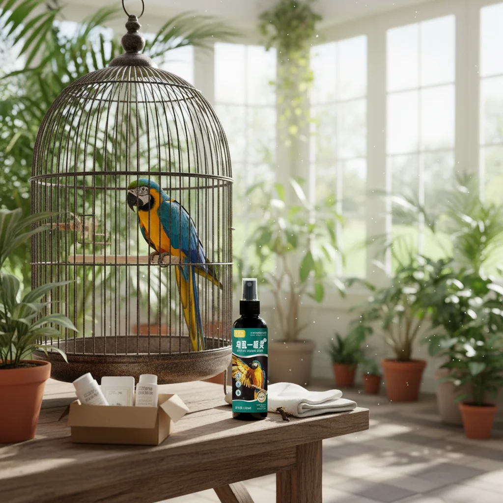 100ml Parrot Lice Removal Spray Bird Pest-Control Solution With Eco-Friendly Formula For Multiple Bird Species