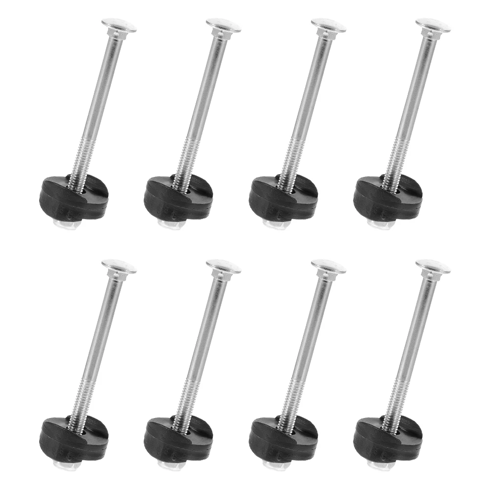 

8 Sets Trampoline Screw Sleeve Parts Replacement Bolts Frame Accessories Net Kit for Screws