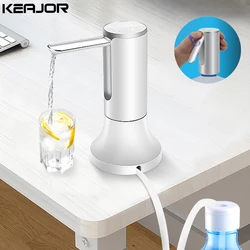 Electric Water Gallon Pump Foldable Automatic Water Dispenser 19 Liters Bottle Rechargeable Desktop Smart Drinking Water Pump