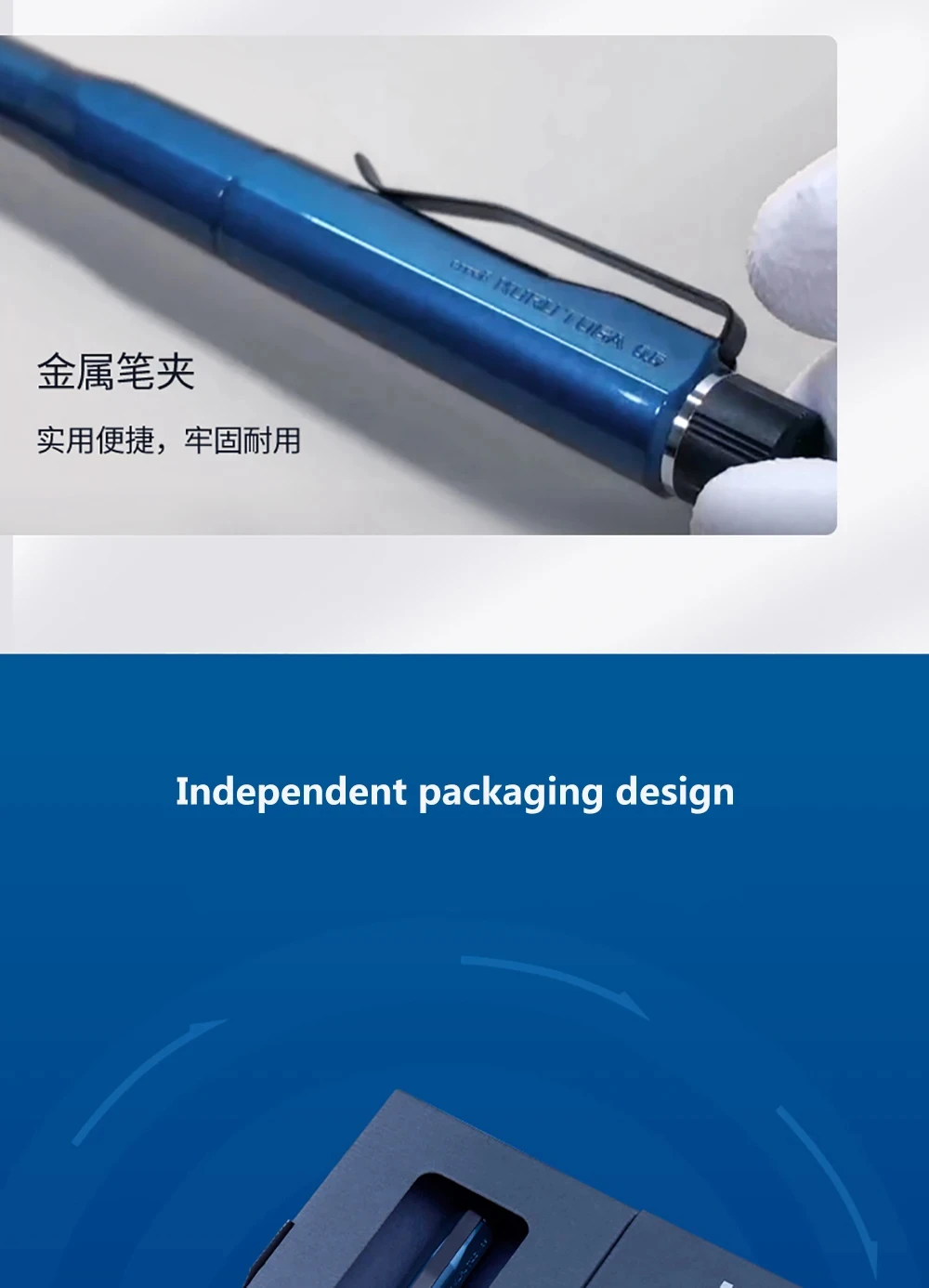 Uni kuru toga dive metallic mechanischer stift limitierte auflage m5-5000 0,5mm automatischer rotations kern japanisches briefpapier – Detail 9