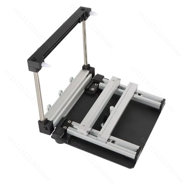 100*100mm Hand Operated SMT Stencil Printing Fixture Manual Solder Paste Printer DIY Circuit Prototype Processing Workbench