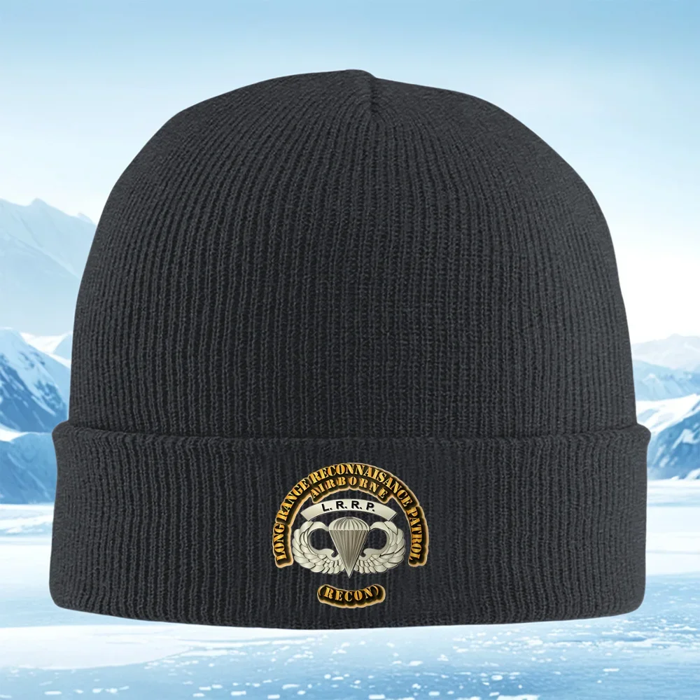 New Wings Parachute L.R.R.P. Reconnaissance Patrol Men Women Unisex Knitted Hat…