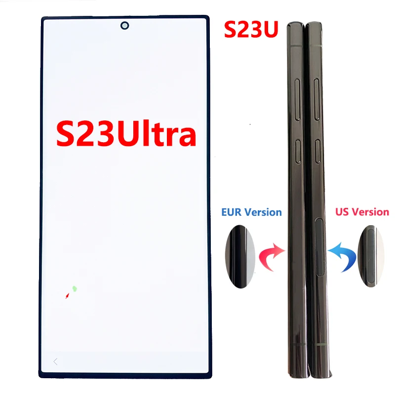 AMOLED 6.8 cala z uszkodzonym punktem do Samsung Galaxy S23 Ultra LCD S918 S918B S918U Ekran Dotykowy Digitizer Zespół