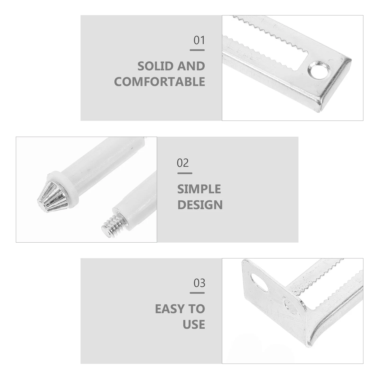 

2Pairs Bifold Closet Door Hardware Replacement Strong Metal Plastic Bottom Top Pivots for Folding Door Repair Kits