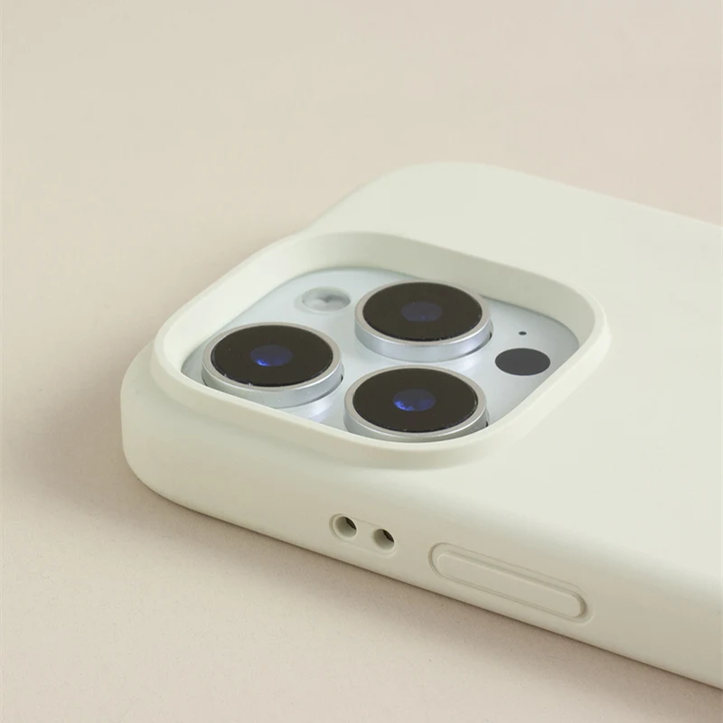Original Active Touch Camera Button Phone Case for iphone 16 pro max Pro Plus Solid Color Liquid Silicone Skin Feel soft Cover