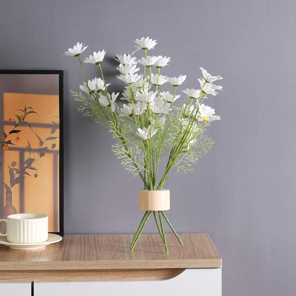 البلاستيك دوامة ايكيبانا الجذعية حامل باقة شفافة الأزهار منظم دوامة زهرة الجذعية حامل DIY ترتيب حامل #2