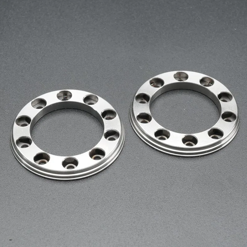 1:14th Scale 2pcs Metal Simulation Retainer for Tamiya RC Truck SCANIA 770S R620 VOLVO BENZ Arocs MAN TGX Car Accessories