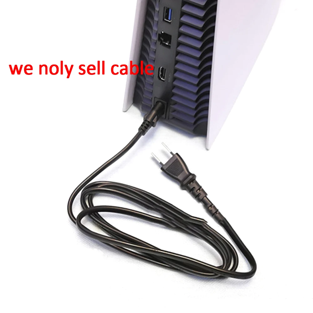 플레이스테이션 5 용 미국 플러그 전원 케이블, PS5 용 전원 케이블, 전원 익스텐션 코드, 50 개