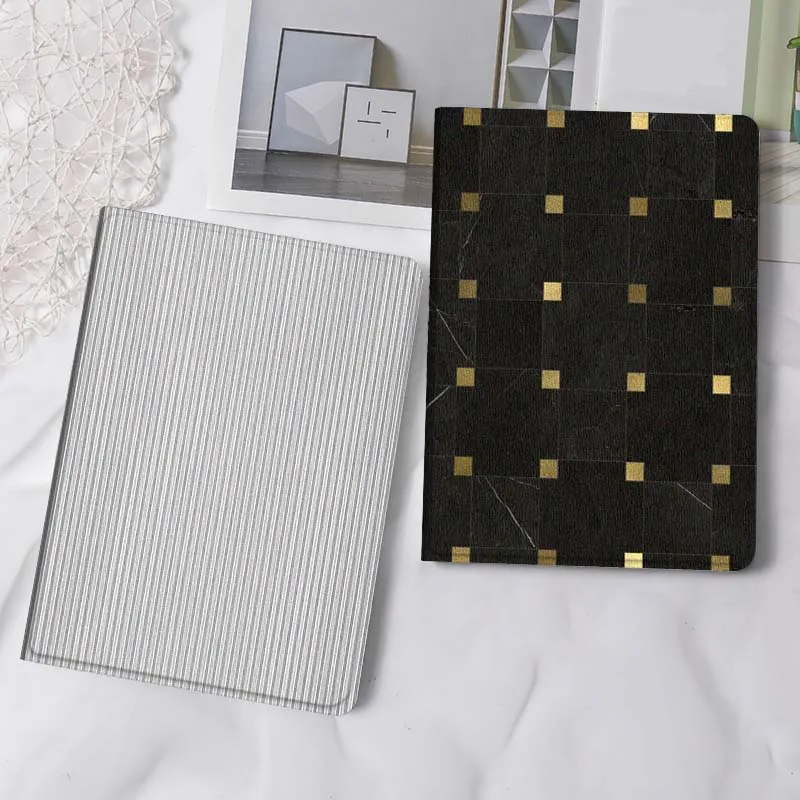 

Gray Vertical Striped Fabric Tablet Case For Samsung Tab Galaxy S6 S11 A A7 A8 A9 A11 10.1 10.4 10.5 Plus Lite Gift