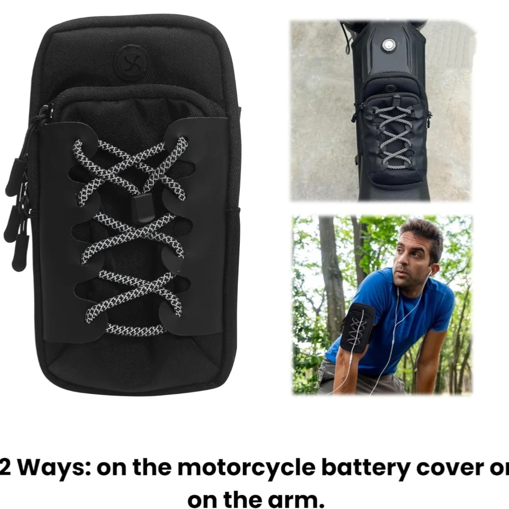 

1PC Dirtbike Battery Cover Storage Bag, Motorcycle Front Battery Frame Storage Bag For Surron Light Bee X / Segway X260