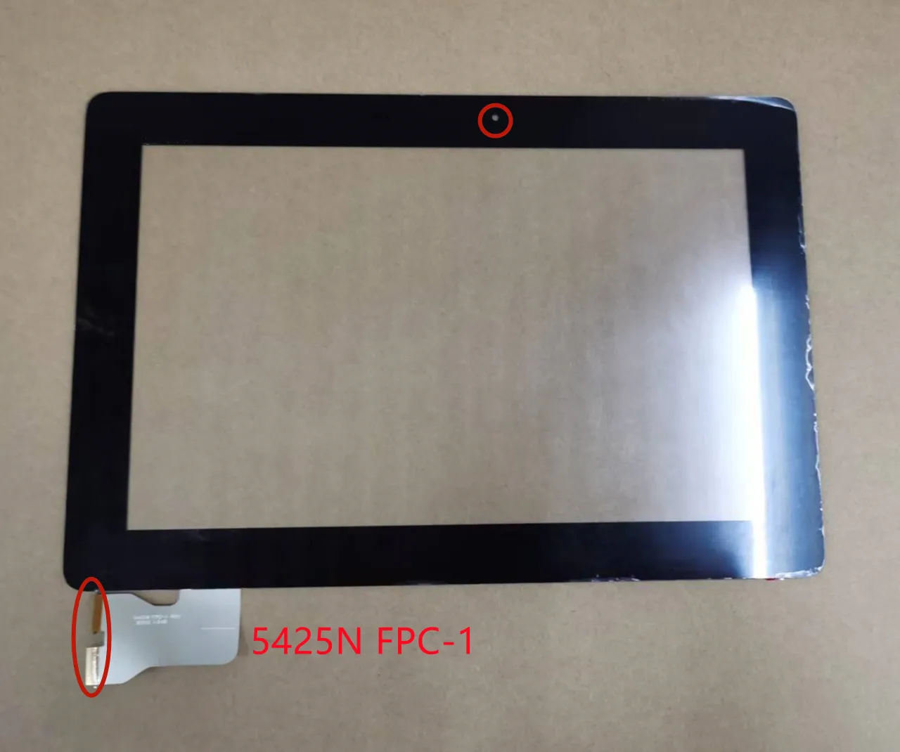 Nuovo digitalizzatore in vetro Touch Screen K001 da 10.1 "pollici per Asus memo Smart Pad 10 ME301 ME301T 5280N FPC-1 versione Rev.4 testato al 100%