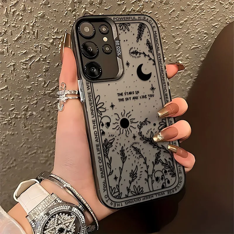 

A Fresh And Delicate Phone Case For Samsung Galaxy S25 Ultra Cases S24 FE S23 S22 S21 Plus A16 A55 A54 A53 A56 A35 A26 A34 Cover
