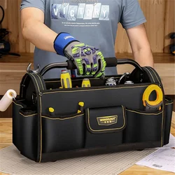 Multifunction Tool Kit Screwdriver Corner Suitcase Toolbox Chair Electrician Work Tools Bag Accessories Cleaning Brush Truck