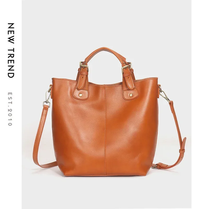 

100% Genuine Leather Classic Designer Paris Diaper Bag Tote Messenger Shoulder Bag For Modern Moms Trendy