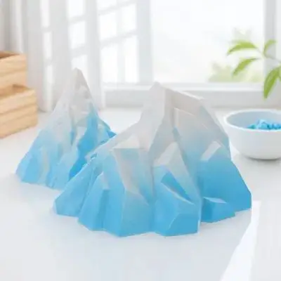 

Zerodeko 2pcs Aquarium Fish Tank Decor PVC Miniature Statues Bathroom Ornaments Floeberg Model Decoration for Tanks