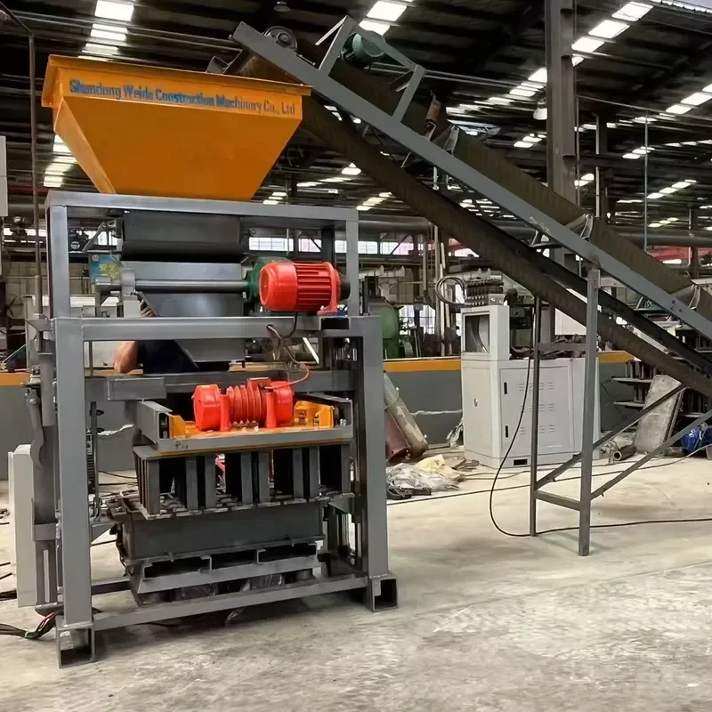 QT4-36 Brick Press Machine Concrete Hollow Solid Vibration Block Making Machine for Small Business