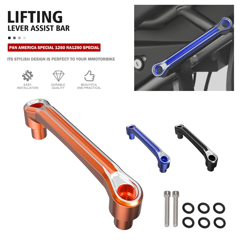 

Motorcycle Lifting Handle Lifting Lever Assist Bar Collapsible jacking handle FOR PAN AMERICA SPECIAL 1250 RA1250 SPECIAL 2021 +