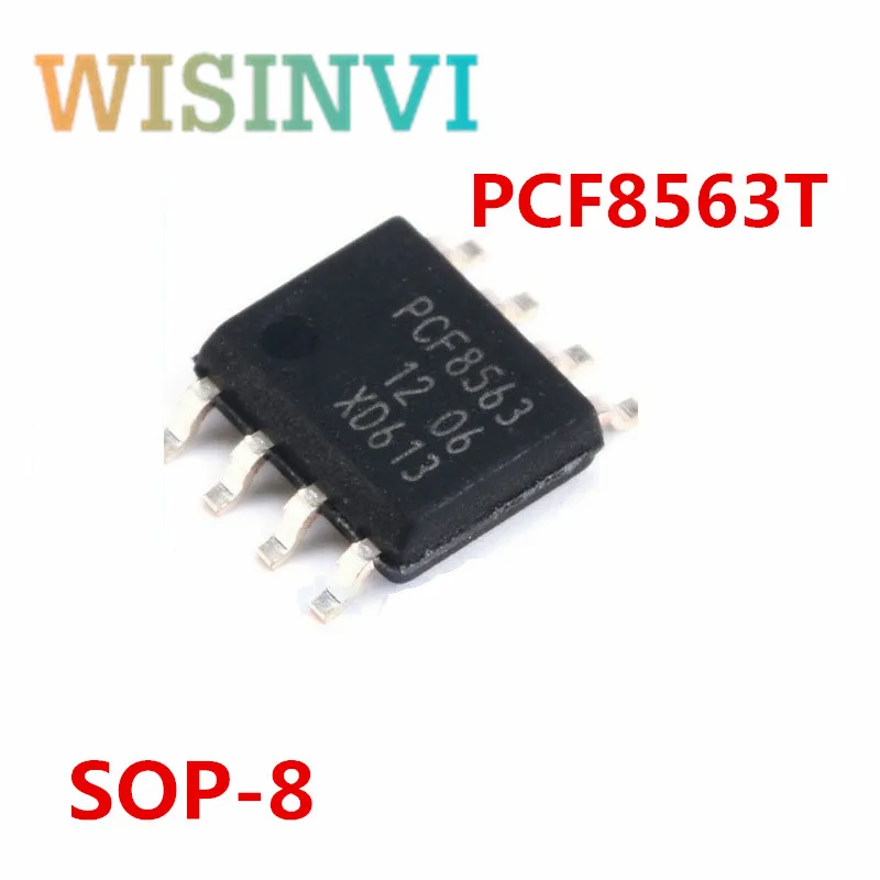 10pcs/lot  PCF8563T  SOP-8  PCF8563  8563T  Real time clock chip