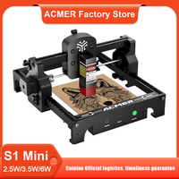 ACMER S1 Mini Portable Laser Engraving Machine DIY Laser Cut Engraver For Engrave Logo Wood Painted Metal Acrylic Glass Leather