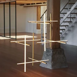 Italy Design Gold Chandeliers Nordic for Living Room Kitchen Dancing Party Modern Minimalist Hanging Light LED Home Decor Items