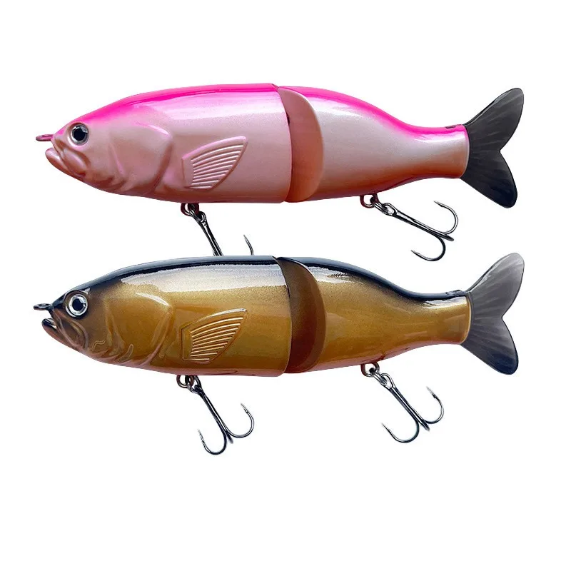 

1pcs for Big Pike Fishing Lures 17cm 80g Joint Body Glide Swimbaits Floating Powerful S-shaped Big Hard Artificial Baits Bass