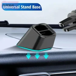 Auto Mobile Phone Bracket Base In Car Dashboard Phone Holder Car Air Outlet Clip Bracket Base Smartphone GPS Navigation Stand