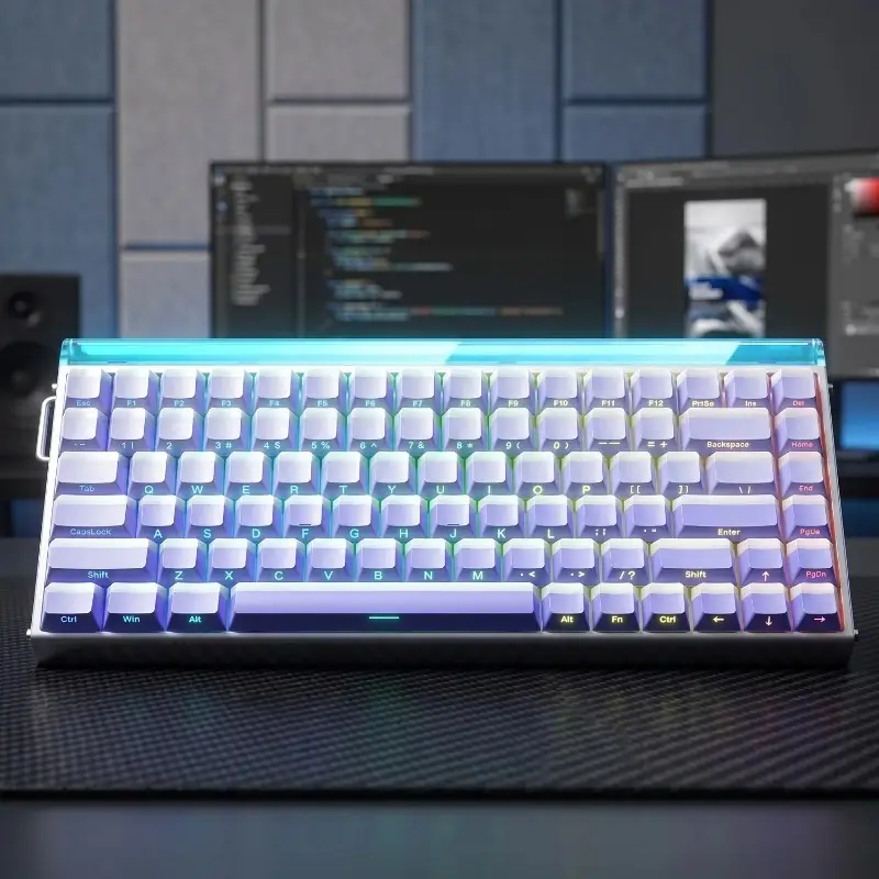 Keyboard with 8k polling for seamless performance