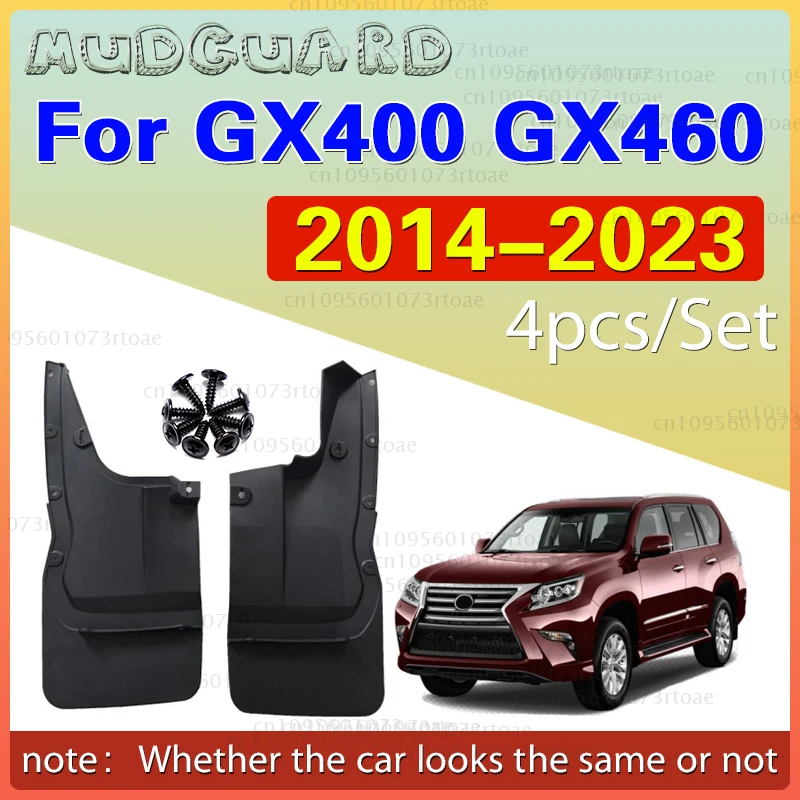 

FOR Lexus GX GX400 GX460 2014-2023 2015 2016 Mud Flaps Guard Splash Mudguard Fender Mudflaps Car Accessories Rear 2pcs