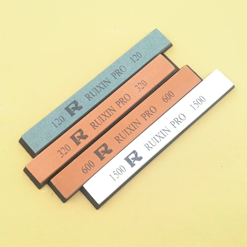 120 # 320 # 600 # 1500 Whetstone Small Strips Corundum Fixed Angle Sharpener sharpening stone bar Small Whetstone Strips